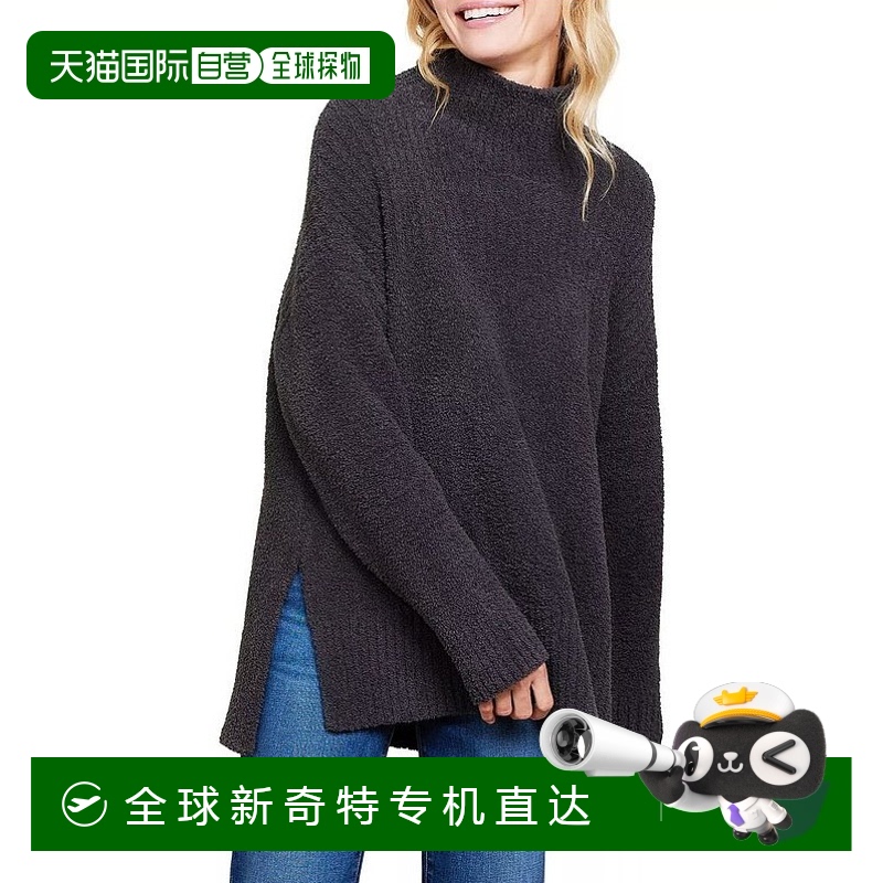 1h可退 【美国直邮】Barefoot Dreams女士毛衣长袖高领针织套头女