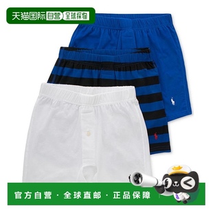 Ralph Lauren 经典 美国直邮 弹力针织平角裤 条装 Polo 男士