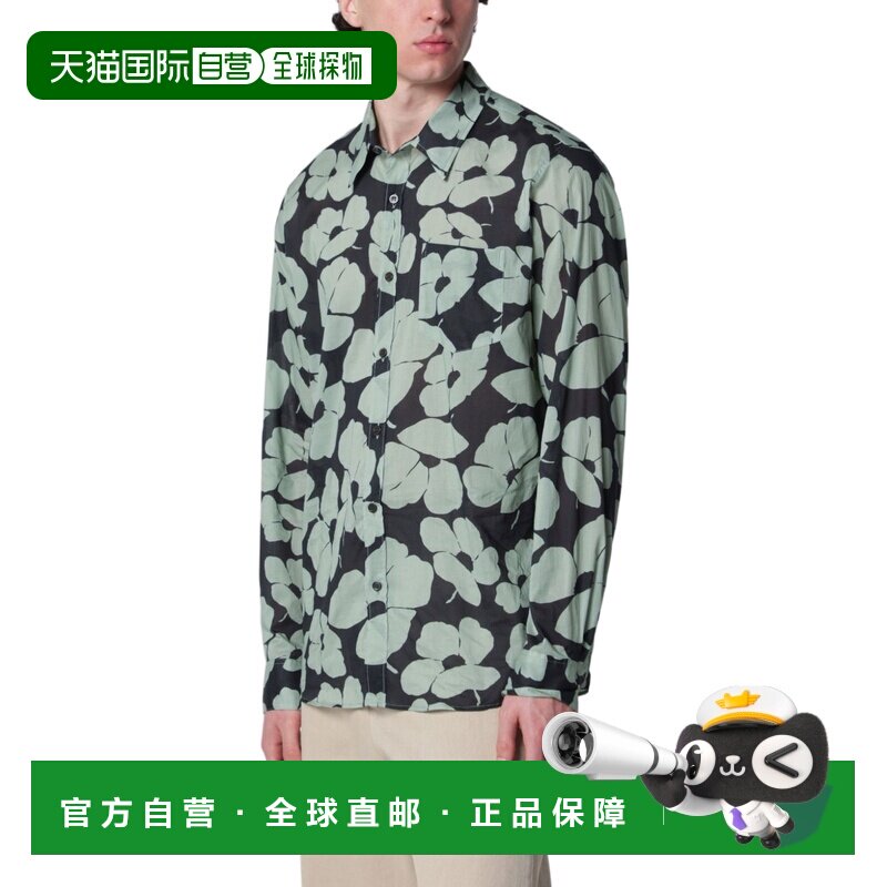 自营dries van noten经典简约长袖纽扣衬衫-黑色 美国奥莱直发