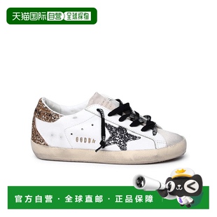 美國奧萊 自營 白色 白色皮革運動鞋 golden goose級明星經典
