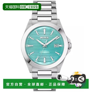 美国直邮 男士 Hugo Strike系列 石英基本日历不锈 Boss 1h可退