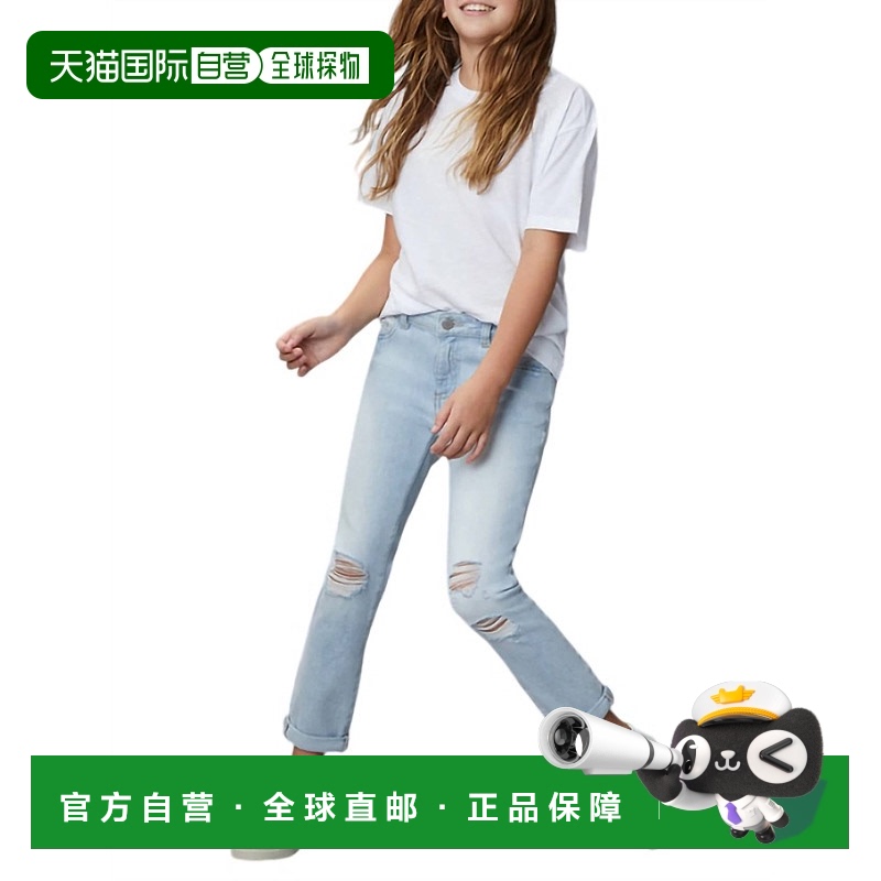 自营dl1961儿童 Ross Distressed Harper Boyfriend Jean Tween