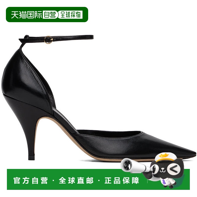 1h可退 香港直邮潮奢 The Row 女士 黑色 Liisa D'Orsay 高跟鞋 F