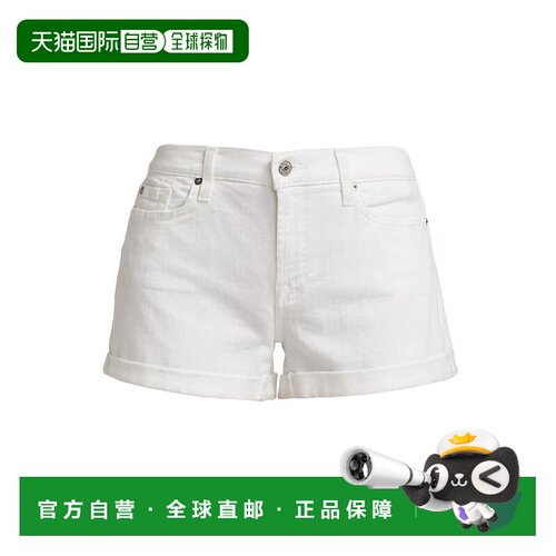 1h可退 【美国直邮】7 for all mankind 女士 休闲短裤