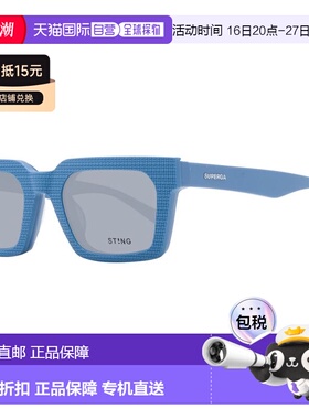 自营Sting Acetate & Plastic Glasses Men's (Frames) - blue 美