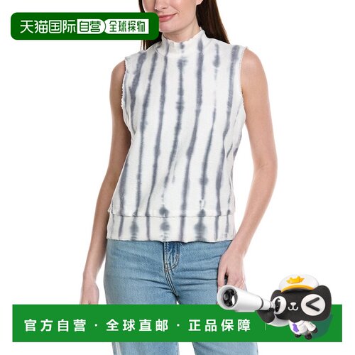 自营XCVI Isolde Mock Neck Tank - white 美国奥莱直发