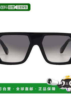 自营Philipp Plein Grey Gradient Browline Ladies Sunglasses S