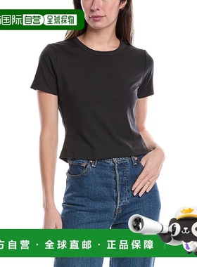 自营 rag & bone Enhance 婴儿 T 恤 - 黑色 美国奥莱直发