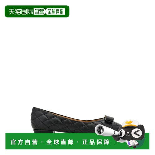 香港直邮FERRAGAMO/菲拉格慕 芭蕾舞鞋 01M456 0798498 1C NERO