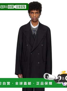 1h可退 香港直邮潮奢 Our Legacy 男士 黑色 Sharp DB 西装外套 M