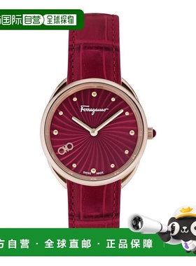 自营salvatore ferragamoFerragamo Women's Cuir 34mm Quartz Wa