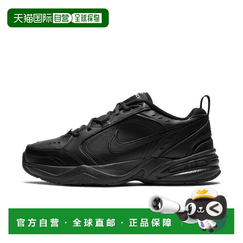 自营nikeMen's Air Monarch IV Workout Shoes - black 美国奥莱