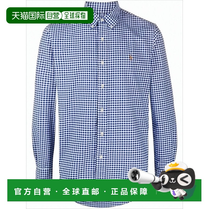 自营polo ralph laurenClassic Gingham Check Long-Sleeve Shirt