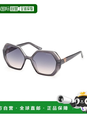 自营Guess Resin Women's Sunglasses - gray 美国奥莱直发太阳镜