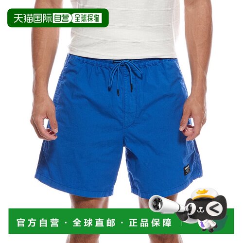 自营HUDSON Jeans Racer Short - blue 美国奥莱直发短裤