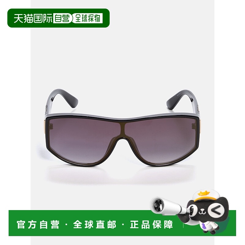 自营guess盾牌三角标志太阳镜-黑色 美国奥莱直发