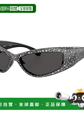 自营Swarovski  SK 6027 100187 60mm Womens Wrap Sunglasses -
