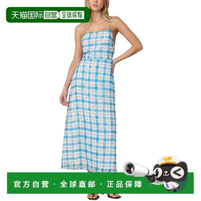自营JOE'S Jeans The Charlie Midi Dress - blue 美国奥莱直发