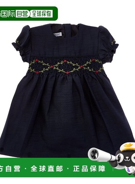 自营Carriage Boutique Puff Sleeve Top - blue 美国奥莱直发