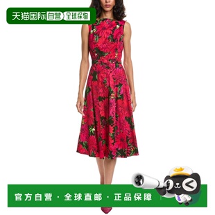 自营Oscar de la Renta Dahlia Poplin Shirtdress - pink 美国奥