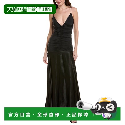 自营Bardot Lavanda Contrast Maxi Dress - black 美国奥莱直发