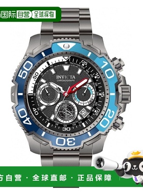 自营Invicta Men's TI-22 48mm Silver Tone Quartz Watch - silv