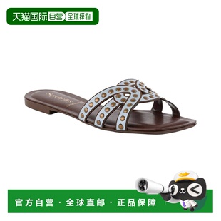 自营seychelles塞舌尔皮革凉鞋-蓝色 美国奥莱直发单鞋