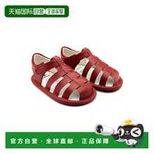 自营old soles旧鞋底飞溅式皮革凉鞋-红色 美国奥莱直发