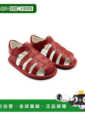 自营old soles旧鞋底飞溅式皮革凉鞋-红色 美国奥莱直发