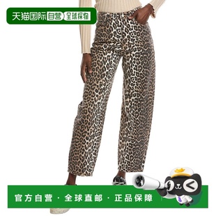 Jean Barrel BROWN 直筒裤 美国直发奥莱 自营GANNI 牛仔裤 Stary