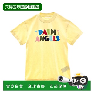 自营Palm Angels Logo Seasonal T-Shirt - yellow 美国奥莱直发