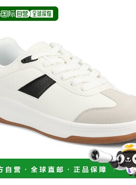 自营vance co.Vance Mens Raiden T-Toe Low Top Sneaker - white