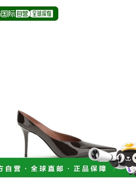 自营Amina Muaddi Calf Leather Bos Taurus Platform Women's Pu