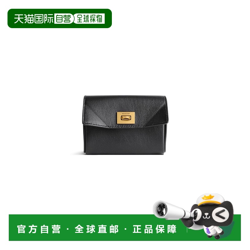 1h可退 香港直邮潮奢 Balenciaga 巴黎世家 女士 Rodeo 翻盖卡包