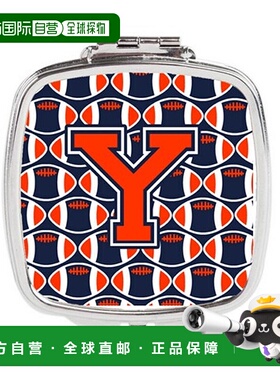 自营 Carolines Treasures CJ1066-YSCM 字母 Y 足球橙,正品