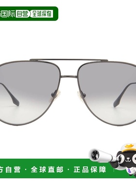 自营Victoria Beckham Grey Gradient Pilot Ladies Sunglasses V