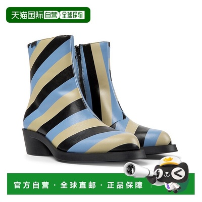 自营Camper Bonnie 皮革中号靴子多色短靴潮流 美国奥莱直发皮靴
