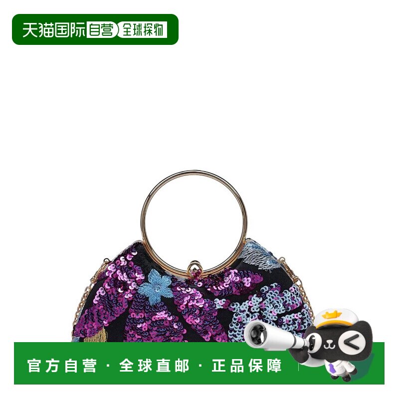 自营Urban Expressions菲比晚装手拿包-黑色手提包 美国直发奥莱图片