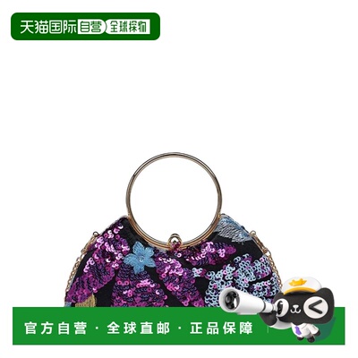 自营Urban Expressions菲比晚装手拿包-黑色手提包 美国直发奥莱