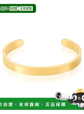 自营 adornia7mm 袖口金 - 黄色 美国奥莱直发手镯