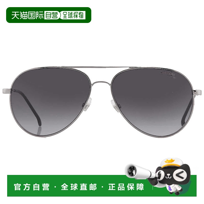 自营Carrera Dark Gray Gradient Pilot Unisex Sunglasses CARRE