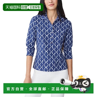 blue 自营J.McLaughlin Top Polo 美国奥莱直发 Court