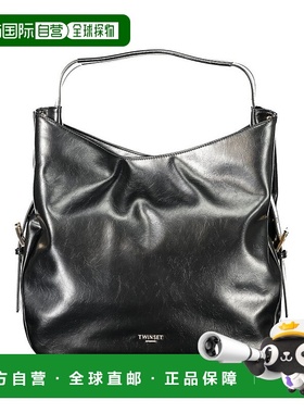 自营twin-setTwinset Polyethylene Women Hobo Women's Bag - bl