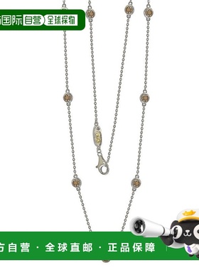 自营 Suzy Levian 黄色蓝宝石 1.80cttw 纯银站项链 - 黄色 美国