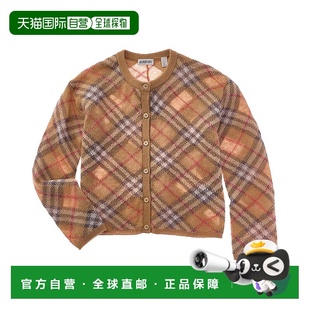 Silk Blend Cardigan 美国奥莱直发 自营Burberry beige Wool