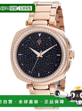 自营Christian Van Sant Women's Mirabella Black Dial Watch -