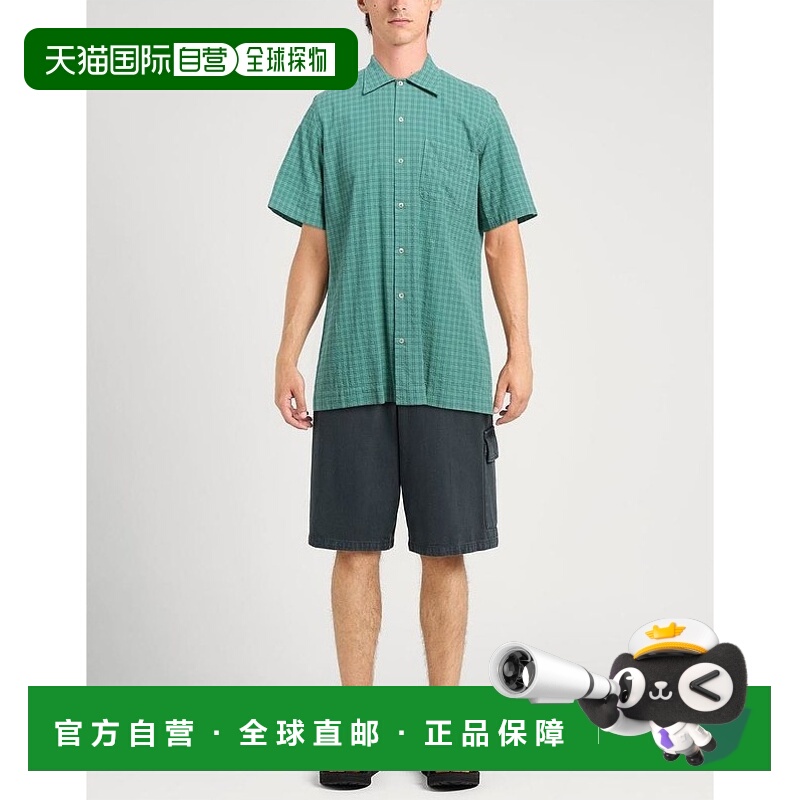 1h可退 【美国直邮】massimo alba 男士 衬衫短袖格纹