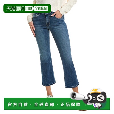 自营joe's jeansJOE'S牛仔裤中腰郁金香短靴剪裁牛仔裤-蓝色 美国