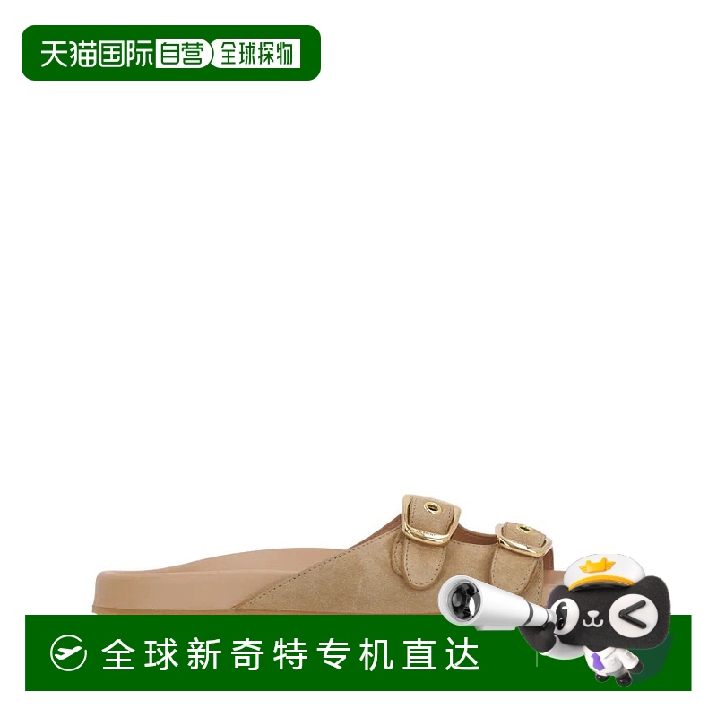 1h可退 香港直邮潮奢 Chloe 蔻依 女士 雙帶拖鞋 CHC25U08PRY