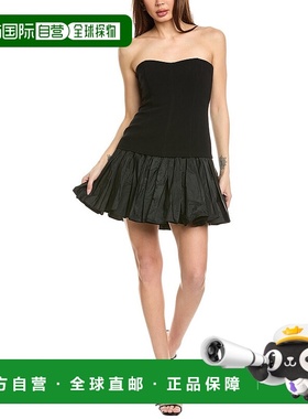 自营 cinq a septFive to Seven Amanda 连衣裙 - 黑色 美国奥莱